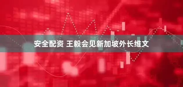 安全配资 王毅会见新加坡外长维文