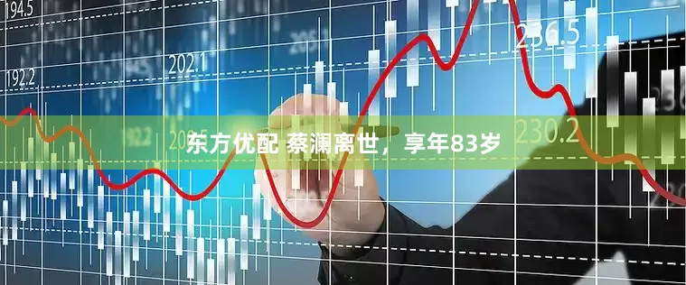 东方优配 蔡澜离世，享年83岁