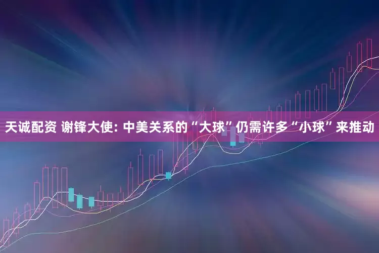 天诚配资 谢锋大使: 中美关系的“大球”仍需许多“小球”来推动